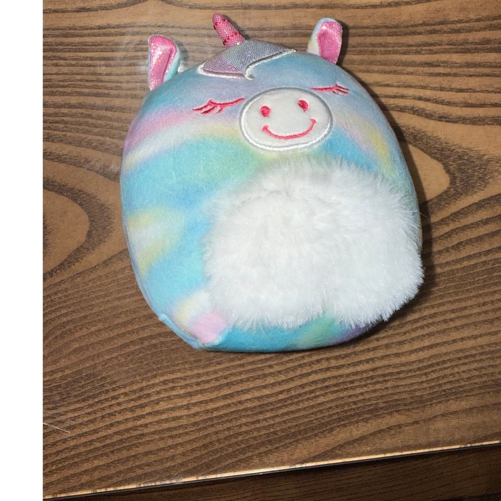Original‎ Squishmallows Rainbow Unicorn Plush Toy 8 inch